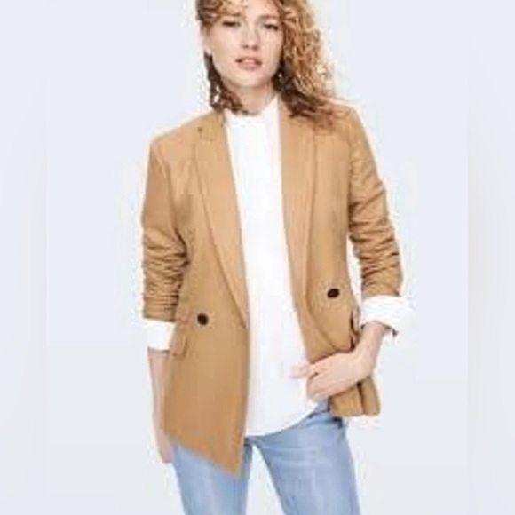 Rag & Bone Duke Double Breasted Blazer dark tan size 0
Duke Double-Breasted - Picture 4 of 6